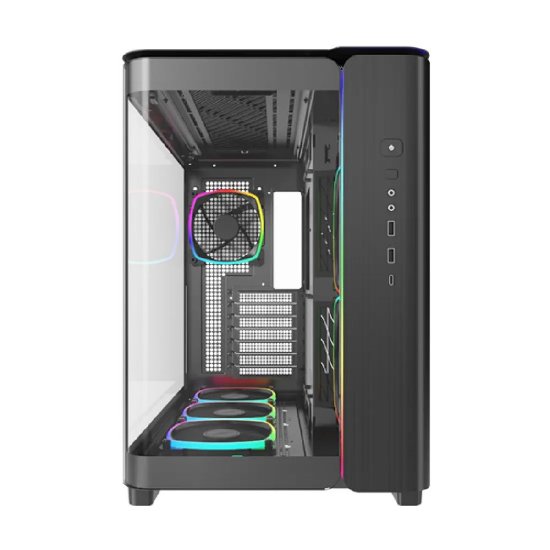 Kućište EPOCH King 95 Pro, prozor, RGB, ATX, crno