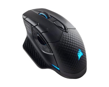 Miš CORSAIR Dark Core RGB PRO, optički, 18000 dpi, bežični, crni, USB