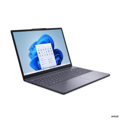 Laptop LENOVO IdeaPad Slim 3 83K700BVSCW / Ryzen 7 7735HS, 24GB, 1TB SSD, AMD Radeon 680M Graphics, 15.3" WUXGA IPS, Windows 11, sivi