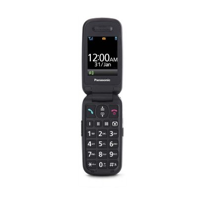 Klasični mobitel PANASONIC KX-TU446EXG, flip, preklopni, sivi
