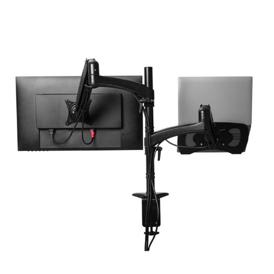 Stalak za monitor i laptop TRUST Mara, stolni, do 32", za monitor+laptop, crni