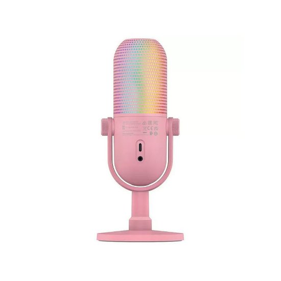 Mikrofon RAZER Seiren V3 Chroma, RGB, stolni, rozi
