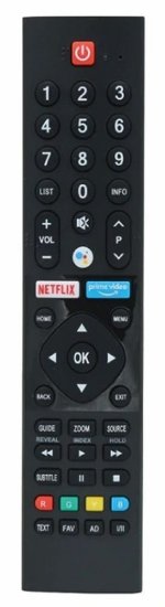 Univerzalni daljinski upravljač JOLLY LINE za Panasonic TV, IR + BT, glasovna kontrola