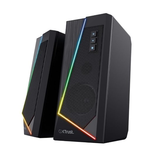 Zvučnici TRUST GXT 609 Zoxa, RGB, 6W, crni