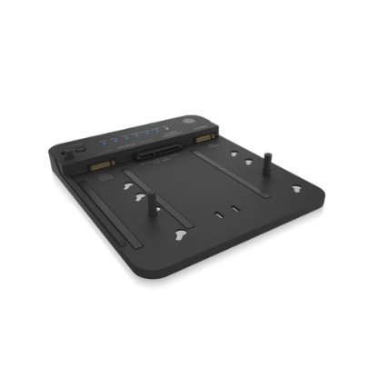 Docking station ICY BOX IB-2913MCL-C31, USB-C, 2.5"/3.5" HDD, M.2 SATA, M.2 NVMe