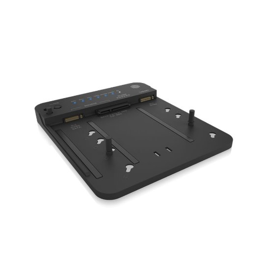 Docking station ICY BOX IB-2913MCL-C31, USB-C, 2.5"/3.5" HDD, M.2 SATA, M.2 NVMe