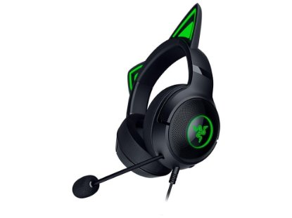 Slušalice RAZER Kraken Kitty V2, USB, crne