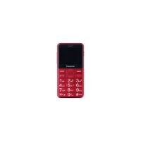 Klasični mobitel PANASONIC KX-TU155 EXRN, senior, crveni + punjač baza