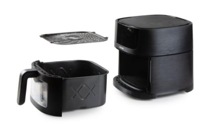 Friteza na vrući zrak DOMO DO540FR, 1500 W, 6 l, 1.5 kg, crna
