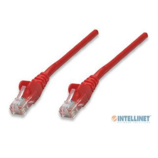 Kabel INTELLINET, patch CAT6, U/UTP, crveni, 0.5m