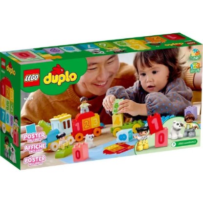 LEGO DUPLO vlakić s brojevima – naučimo se brojati