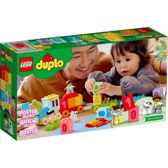 LEGO DUPLO vlakić s brojevima – naučimo se brojati