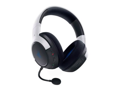 Slušalice RAZER Kaira Hyperspeed, za PS4/PS5, bežične, bijele