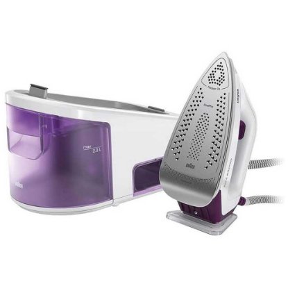 Parna postaja BRAUN IS3155VI, 2400 W, 6,5 bara, 430 g/min, 2 l, ljubičasta