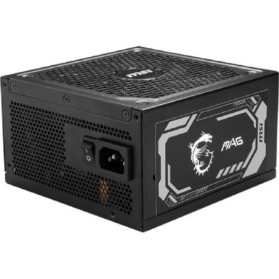 Napajanje 1250W, MSI MAG A1250GL PCIE5, ATX v3.1, 135mm vent, modularno, 80+ Gold