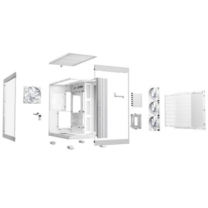 Kućište BE QUIET Light Base 600 LX, ATX, bijelo, bez napajanja