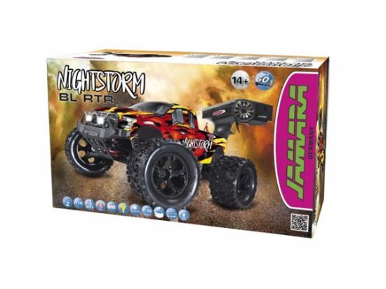 Auto na daljinsko upravljanje JAMARA Nightstorm Monstertruck, 40x33x21cm, 1:10 - NIJE IGRAČKA