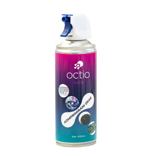 Sredstvo za čišćenje OCTIO S41B, komprimirani zrak, 400ml