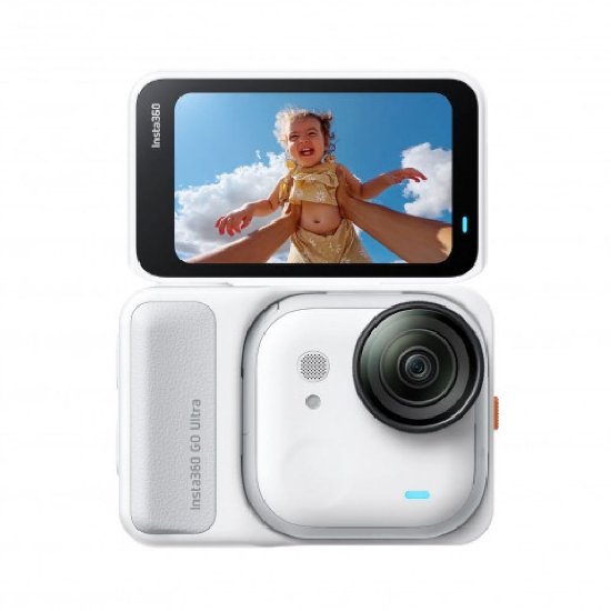 Sportska digitalna kamera INSTA360 GO Ultra, 8K, bijela, Creator Bundle
