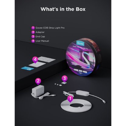LED traka GOVEE Cob Strip Light, 3M