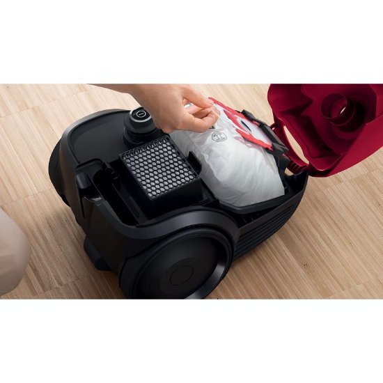 Usisavač BOSCH BGLS2RD1, Serie 2, 600 W, s vrećicom, crveni