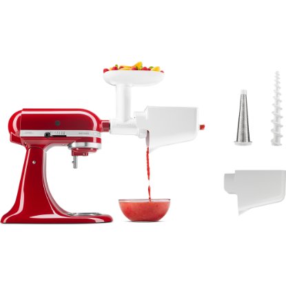 Komplet nastavaka KITCHENAID 5KSM2FPPC, cjedilo za voće i povrće, za mljevenje hrane, za ribanje/sjeckanje