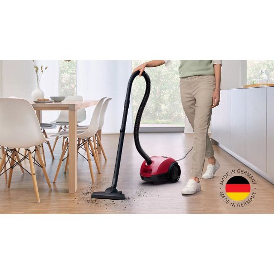 Usisavač BOSCH BGLS2RD1, Serie 2, 600 W, s vrećicom, crveni