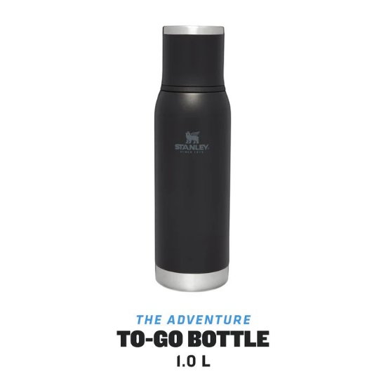 Boca STANLEY Adventure To-Go Bottle, 1.0l, crna