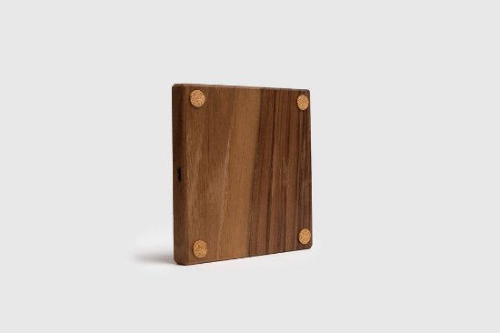Bežični punjač TREED Dark Walnut Qi, 15W, MagSafe