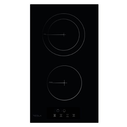 Ugradbena ploča TESLA HV3200SB, električna, 30 cm, 2 zone, staklokeramika, crna