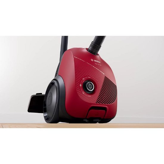 Usisavač BOSCH BGLS2RD1, Serie 2, 600 W, s vrećicom, crveni