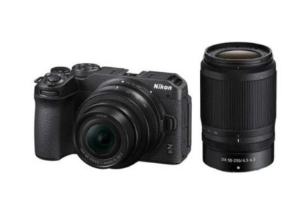 Digitalni fotoaparat NIKON Z30 + 16-50VR + 50-250 VR, 20,9 Mp, DX CMOS senzor, 4K Ultra HD, crni