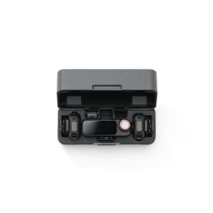 Mikrofon DJI Mic 3 (2 TX + 1 RX + Charging Case), bežični, crni