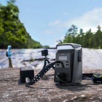 Energetska stanica ECOFLOW Trail Plus 300 DC, 288Wh, 300W, siva
