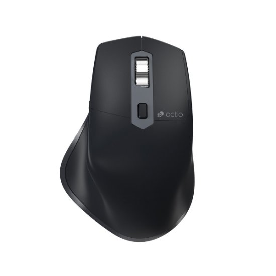 Miš OCTIO Ergo M340WBT, optički, bežični, BT,2400dpi, crni
