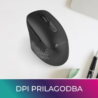 Miš OCTIO Style M270WBT, optički, bežični, BT,1600dpi, crni