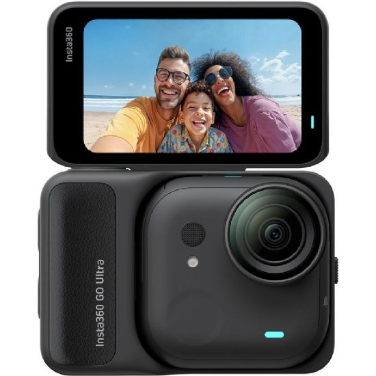Sportska digitalna kamera INSTA360 GO Ultra, 8K, crna, Standard Bundle