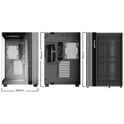 Kućište BE QUIET Light Base 600 DX, ATX, crno, bez napajanja