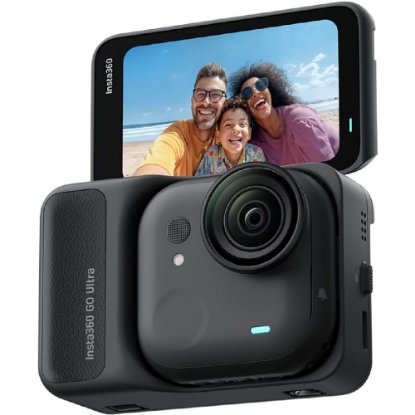 Sportska digitalna kamera INSTA360 GO Ultra, 8K, crna, Standard Bundle