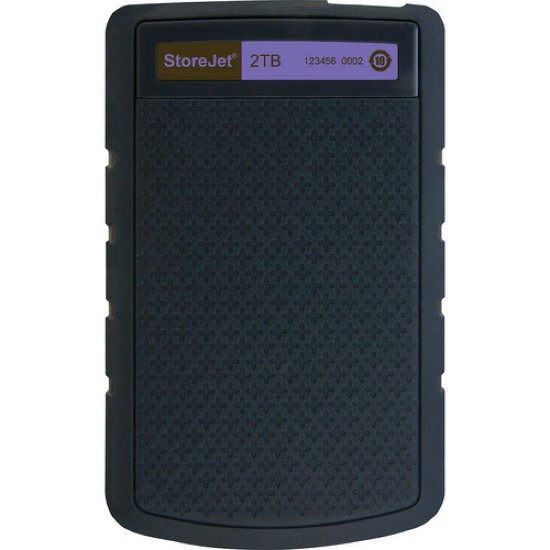 Tvrdi disk vanjski 2000 GB, TRANSCEND StoreJet 25H3P, TS2TSJ25H3P, 2.5", USB 3.0, crno-ljubičasti