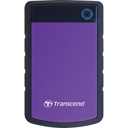 Tvrdi disk vanjski 2000 GB, TRANSCEND StoreJet 25H3P, TS2TSJ25H3P, 2.5", USB 3.0, crno-ljubičasti