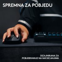 Tipkovnica LOGITECH G Pro X TKL LIGHTSPEED, mehanička, bežična, RGB, crna