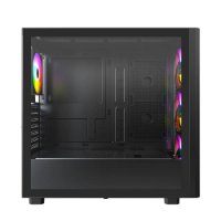 Kućište EPOCH XR Wood, prozor, RGB, ATX, crno, napajanje BRONZE 850W, ATX 3.1