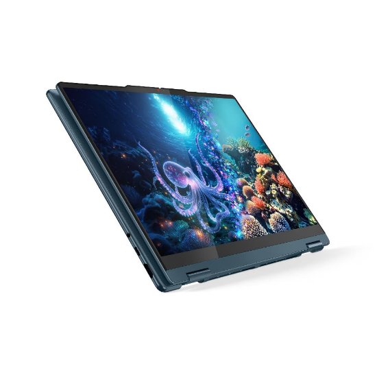 Laptop LENOVO Yoga 7 2-u-1 83JR0020SC / Ryzen AI 7 350, 32GB, 1TB SSD, AMD Radeon Graphics, 14" 2,8K 120Hz OLED Touch, Windows 11, plavi