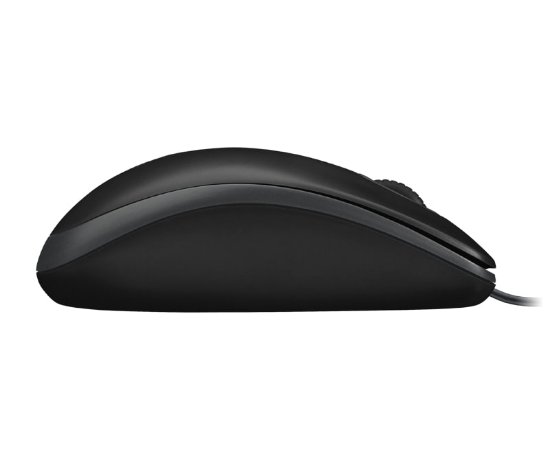 Miš LOGITECH B100, optički, žični, 1000dpi, crni