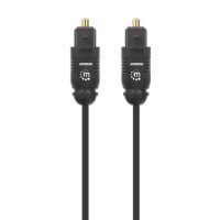 Kabel MANHATTAN, Toslink (M) na Toslink (M), optički, 2m