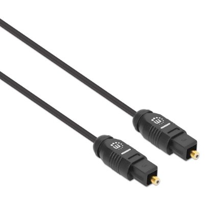 Kabel MANHATTAN, Toslink (M) na Toslink (M), optički, 2m