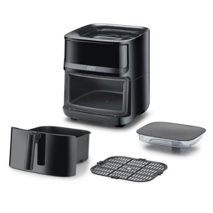 Friteza na vrući zrak CASO DESIGN AirFry & Steam 700, 1700W, 7 l, crna