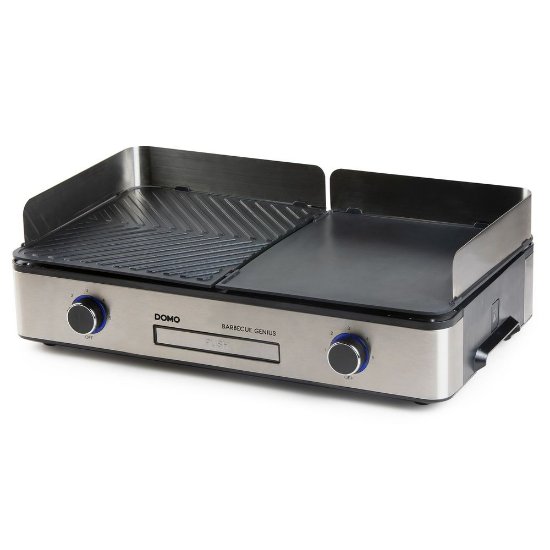Roštilj električni DOMO Barbecue Genius, 2400W, sivi