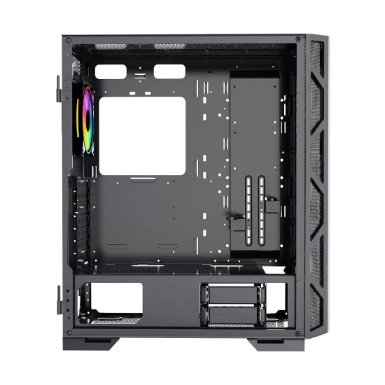 Kućište BIT FORCE GIANT ARGB-TM4, E-ATX, RGB, crno, window, bez napajanja